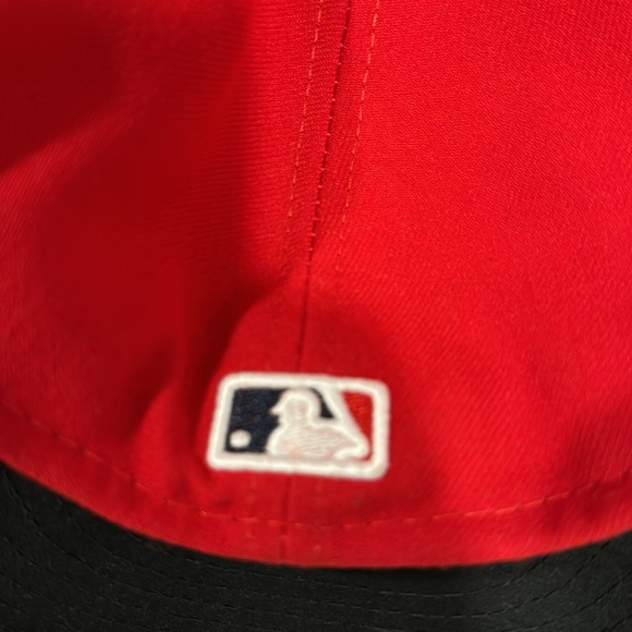 NWT Cleveland Baseball MLB Authentic New Era 59fifty Fitted Hat Block C - Picture 4 of 9